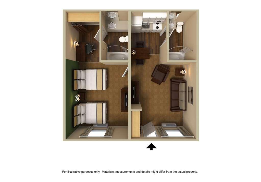 Extended Stay America Suites - Denver - Tech Center South - Inverness Centennial Zimmer foto